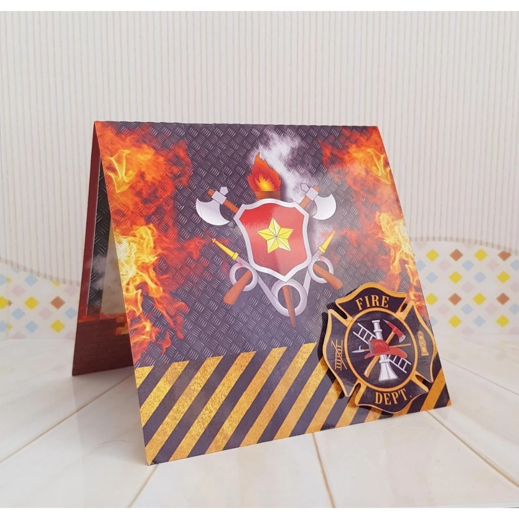 Kit Festa Bombeiro Personalizado